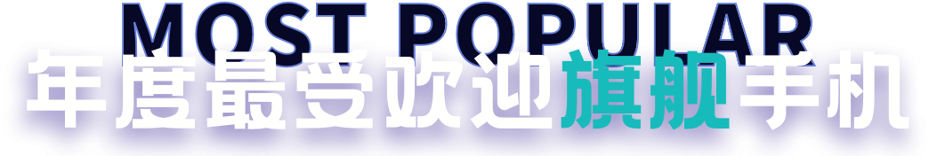 年度最受欢迎旗舰机